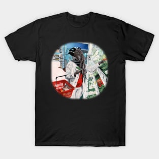 Mind Flayer Grocery Store Fantasy Artwork T-Shirt